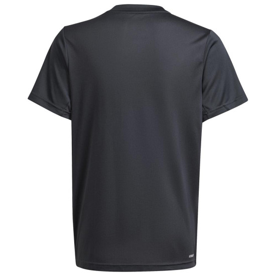 Adidas Παιδική κοντομάνικη μπλούζα Train-Essentials Aeroready Logo Regular-Fit Tee